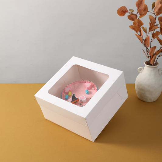 10" Square Wall Cake Box